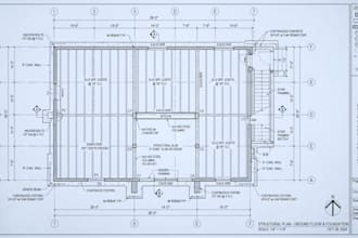 draw structural plan permit drawings framing plan california