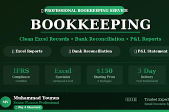 do bookkeeping and financial statement preparation for your business