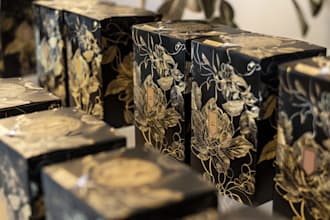 design artistic pouch and packaging