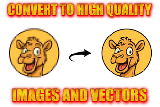 convert your logo to high quality in png or svg
