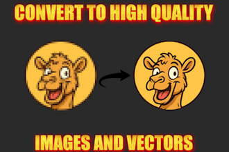 convert your logo to high quality in png or svg