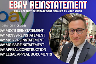 do your ebay account reinstatement, ebay mc011 mc999 suspension reinstatement