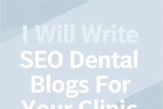 write SEO dental blogs to get you more patients