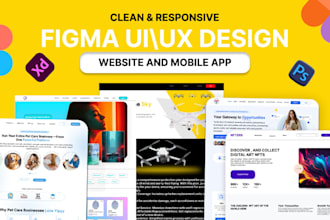 figma website design, website ui ux design, figma ui ux, figma design