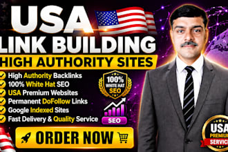 do USA link building and powerful link building for SEO