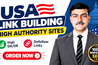 do USA link building and powerful link building for SEO