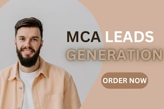 generate mca leads, business loans leads, funding leads, targeted b2b prospects