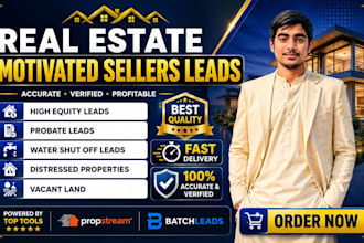 provide probate, vacant land and distressed property leads