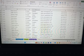 clean, format, merge, split excel data
