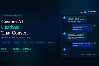 build ai chatbot using chatgpt openai API and langchain