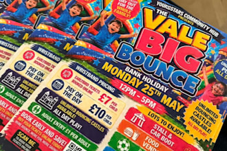 design and print glossy a5 flyers