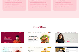 create a modern responsive portfolio website