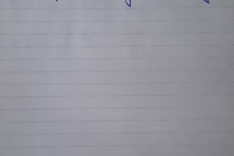 write neat handwritten notes and assignments for you