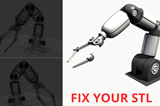 quickly fix, repair, optimize and prepare your stl for 3d printing