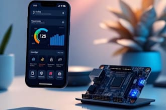 build custom flutter iot app with esp32 and ble integration