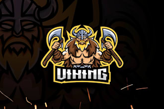 design a modern esports mascot logo for gamers and streamers