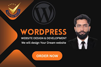 design wordpress website or wordpress ecommerce store