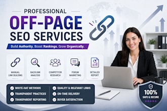 do professional off page SEO and white hat link building