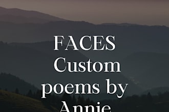 write a heartfelt custom poem or short story for you