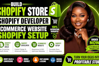 design, redesign shopify development boost shopify,  online stores ecwid website