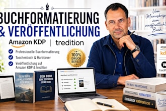 ich formatierung und veroffentliche dein taschenbuch für amazon und tredition