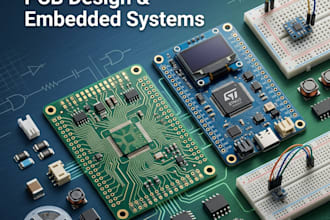 design schematics, pcb layouts, and embedded system prototypes