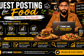 build recipe website backlinks on healthy food blogs