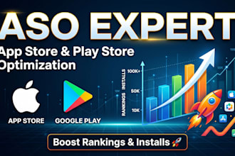 optimize your app or game with aso, keyword research, and app store ,  andriod