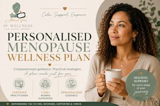 create a personalised wellbeing plan