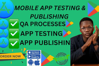 do ios testing publishing QA processes app publishing  support google play lunch