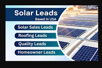 generate fresh solar leads, homeowner list