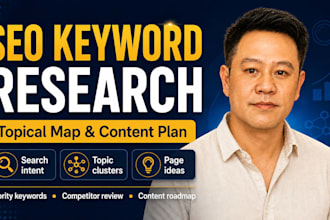 do SEO keyword research and create a topical map