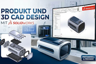 produkt und 3d cad design mit solidworks