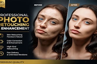 do professional photo retouching and image enhancement