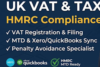 uk vat filing, vat registration, and hmrc tax compliance
