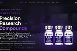 do peptide marketing, peptide ads, facebook ads, google ads and landing page