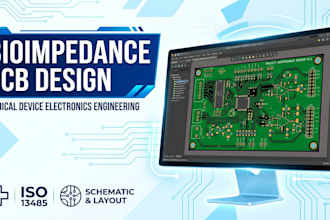 design bioimpedance measurement pcb for medical and wearable devices