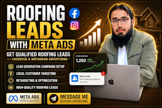 setup facebook ads lead generation for roofing hvac plumbing and local services