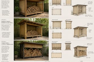 design bespoke garden structures and joinery concepts