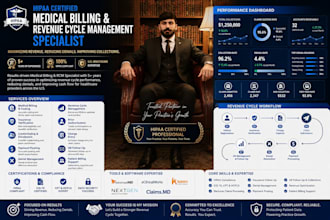be your healthcare medical billing expert on fiverr
