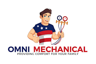 create a modern utilities company logo design