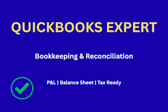 do quickbooks bookkeeping , bank reconciliation