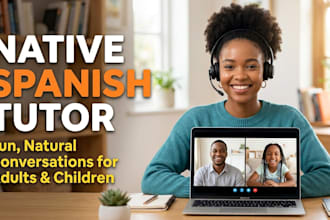 teach conversational spanish for adults and children