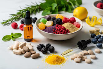 create food, vitamin, and nutraceutical formulations for your brand