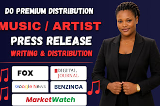publish press release, press release distribution and music promotion