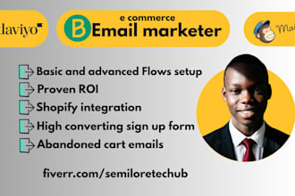 klaviyo brevo mailchimp flows for ecommerce email marketing