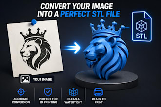 convert your image into a perfect stl file