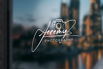 design photography signature or watermark logo