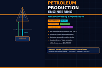 model and optimize oil well by pipesim