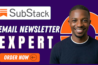 setup substack account, promotion, substack page, growth and substack subscriber